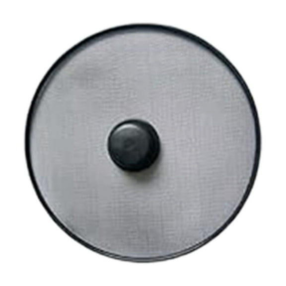Splatter Screen for Cooking,Stainless Steel Grease Splatter Guard for Frying Pan, No Cooking Oil Mess No Burns,Fine Mesh Lids with Round Flat Knob Set for Prevent Oil Splatter (9.84in)