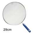 thumbnail image 1 of Splatter Screen For Frying Pan Cooking - Stainless Steel Splatter Guard,Fine Mesh Iron Skillet Lid- Hot Oil Splash Shield to Stop Prime Burn (8.4", 10",11.6",13.2"), 1 of 9