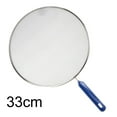 thumbnail image 1 of Splatter Screen for Frying Pan - 13 Inch Stainless Steel Grease Splatter Guard - Cover Oil Splash when Sizzling Bacon, Cooking Fried Chicken or Popcorn, 1 of 9