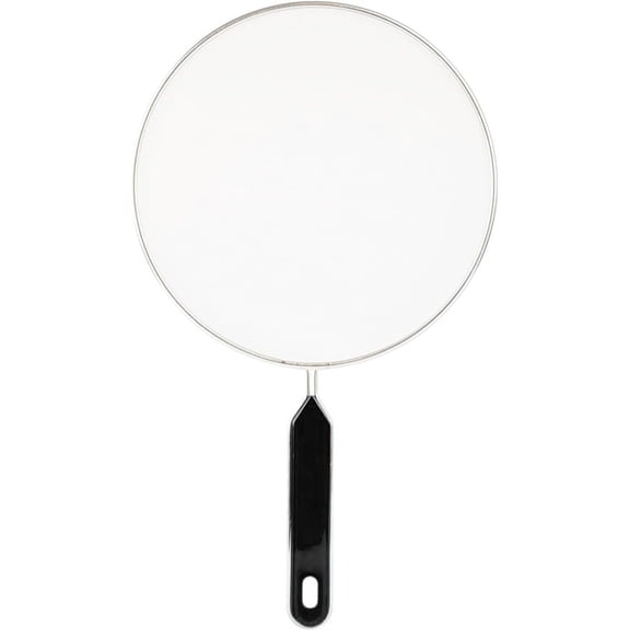 Splatter Screen for Frying Pan, Grease Splatter Guard, Fine Strainer, Black, 10 Inch