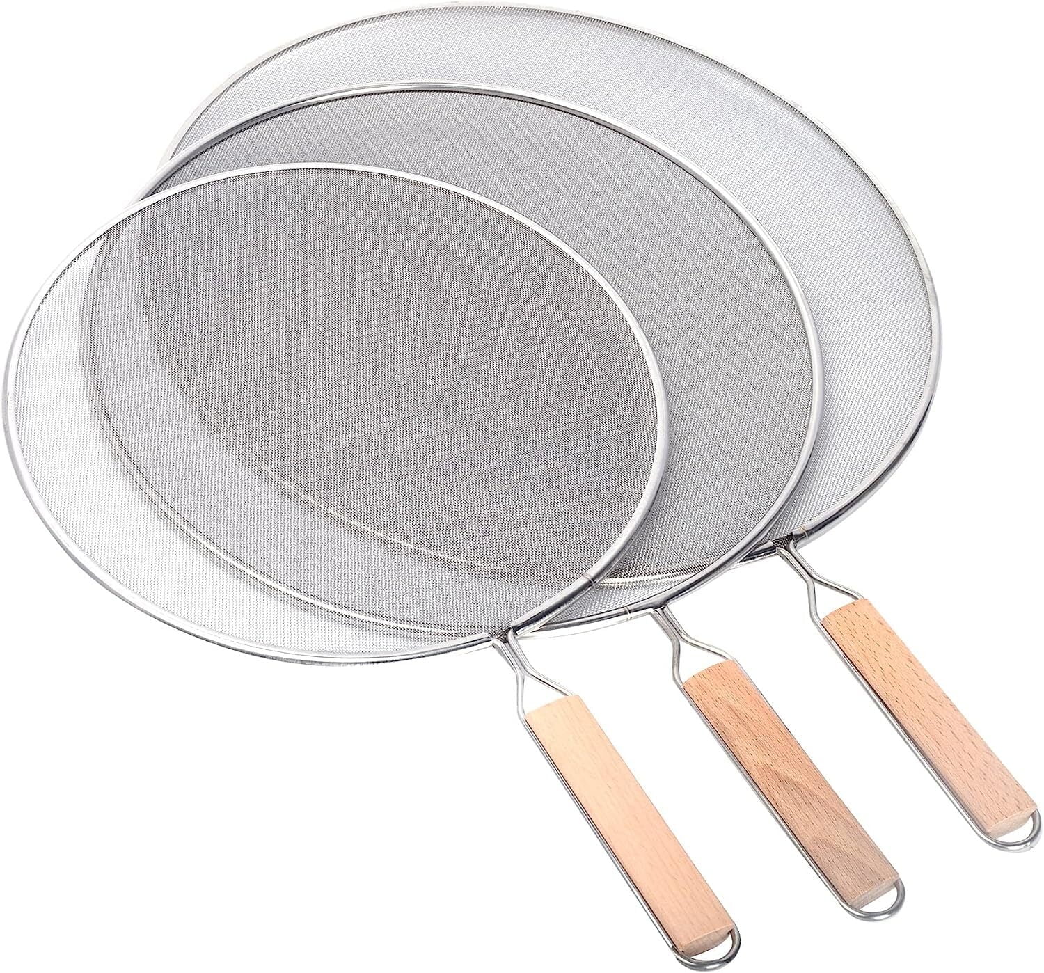 Splatter Screens, Stainless Steel Splatter Screens for Frying Pan with ...
