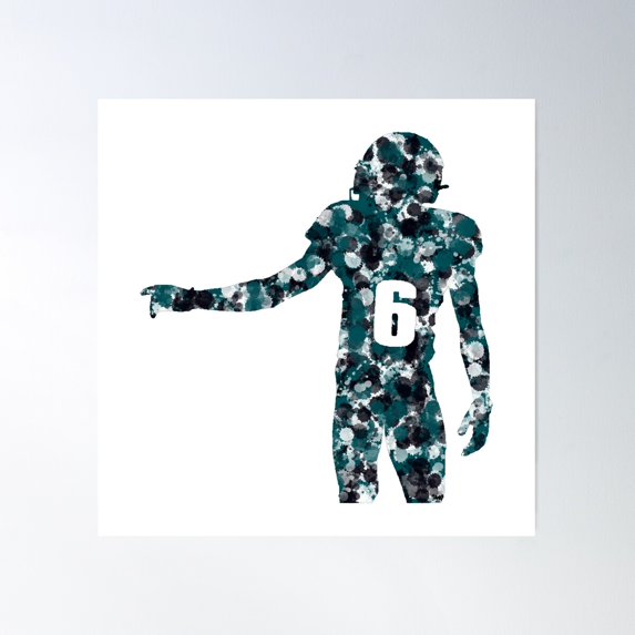 Splatter Smith Poster Wall Art, Modern Wall Decor For Living Room Bedroom, 17x17 UNFRAMED