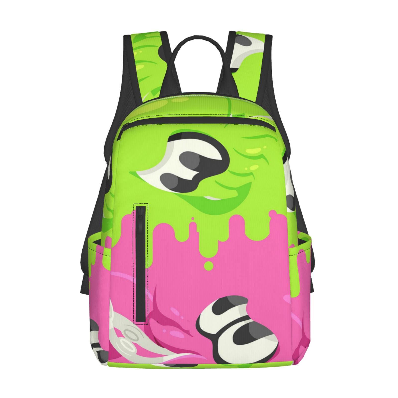 Splatter Splatoon Squid Backpack Unisex Daypack Adjustable Lightweight ...