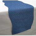 thumbnail image 1 of Splatter Table Runner by Penny's Needful Things (6 Feet Long - SCALLOPED) (Dark Blue), 1 of 3