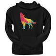 thumbnail image 1 of Splatter Wolf Black Adult Hoodie, 1 of 1
