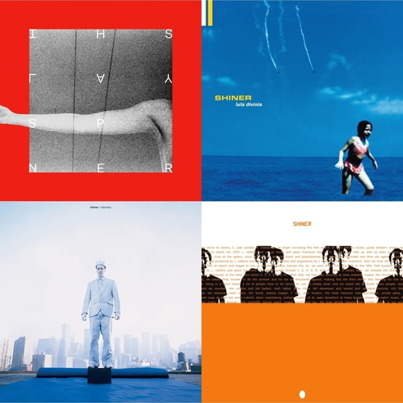 Splay (Transparent Red LP Vinyl) & Luna Divinia (Mustard Yellow LP Vinyl) & Starless (Transparent Blue LP Vinyl) & Egg (Orange LP Vinyl)