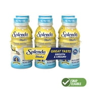 Splenda Diabetes Care Shake, Meal Replacement to Help Manage Blood Sugar, French Vanilla, 8 oz, 6PK