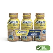 Splenda Diabetes Care Shake, to Help Manage Blood Sugar, 8oz Café Latte, 6ct