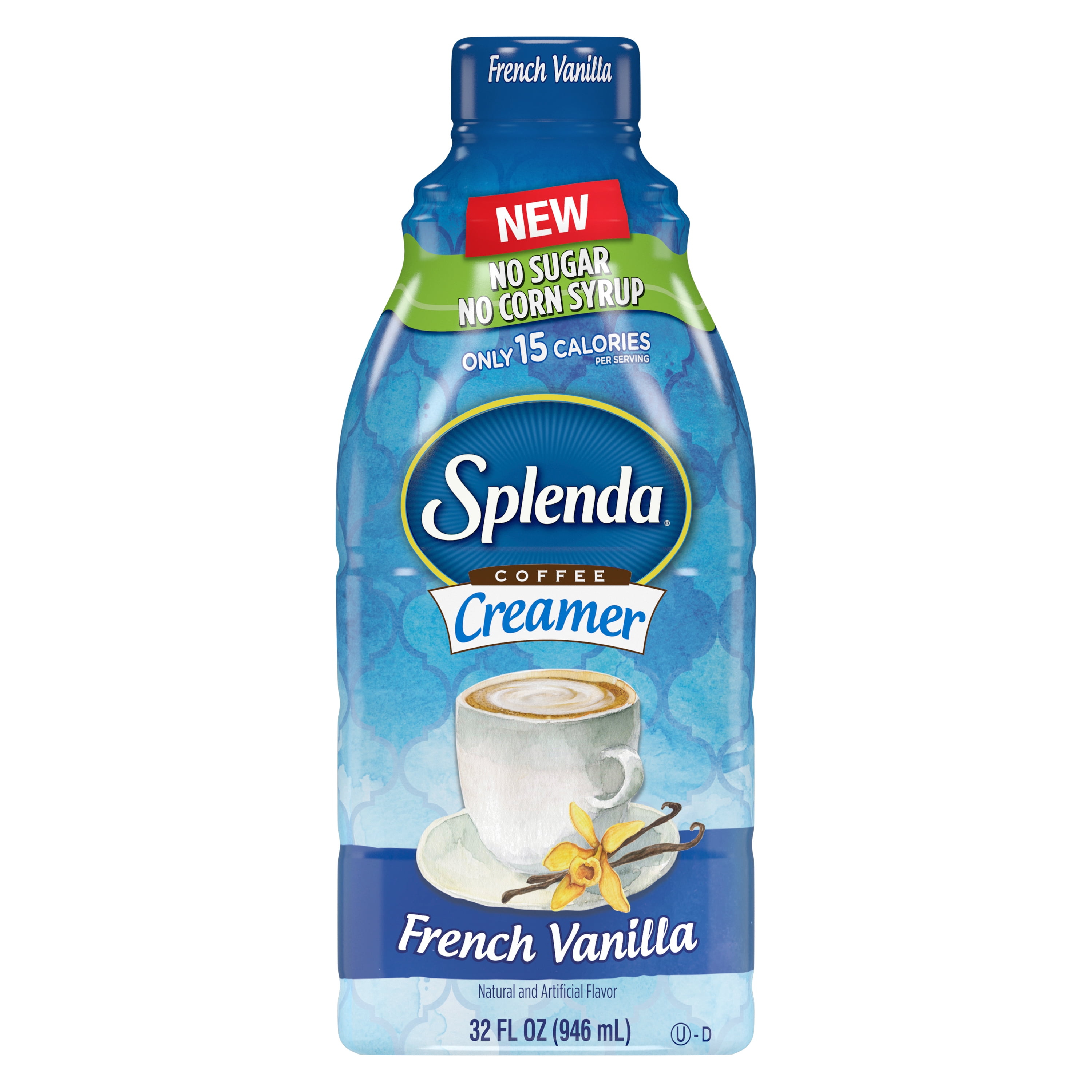 Splenda French Vanilla Liquid Coffee Creamer 32 fl oz Bottle