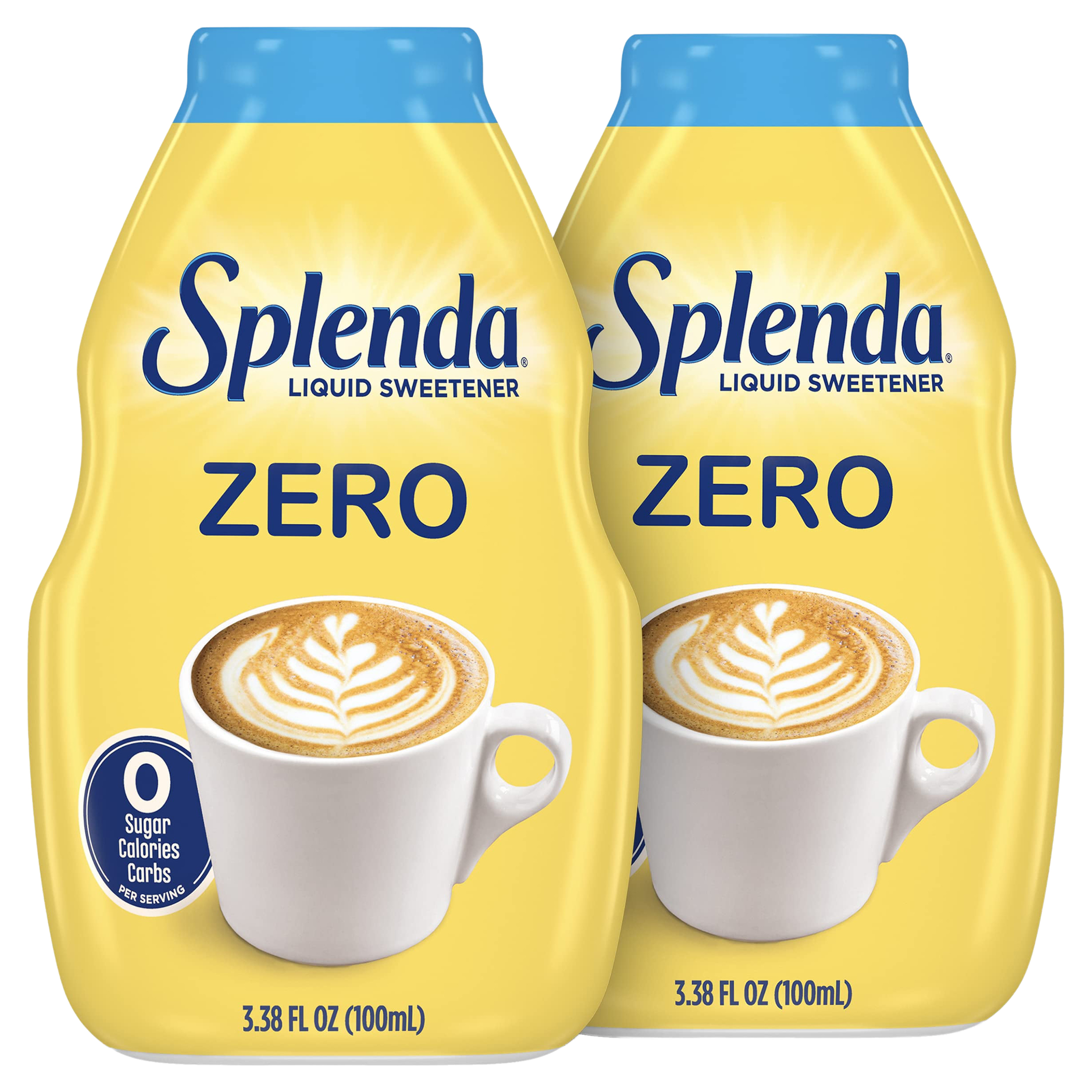 Liquid Zero Splenda Liquid Zero Calorie Sweetener Drops, 100ml, Pack of 2, Diabetes ...