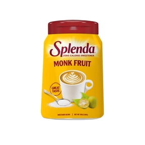 Splenda Monk Fruit Natural Zero Calorie Sweetener, Granulated Sugar Substitute - 19 oz.