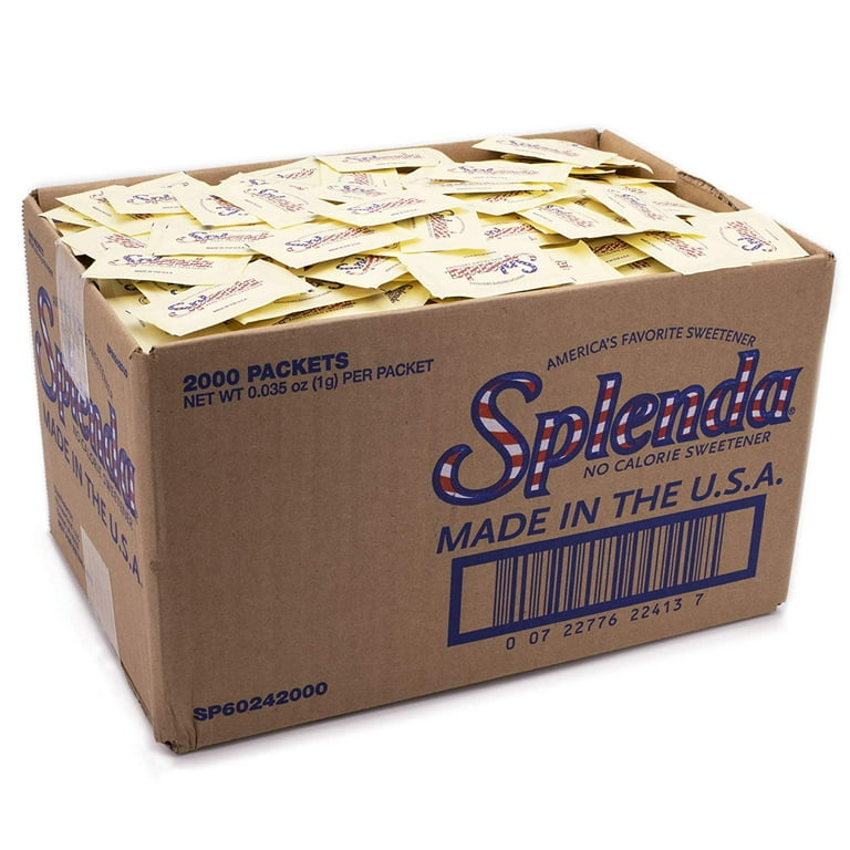 Sweetener, 1 g Packet, 800 Packets/Box, Ships in 1-3 Business Days Sweetener, 1 g Packet, 800 Packets/Box, Ships in 1-3 Business Days