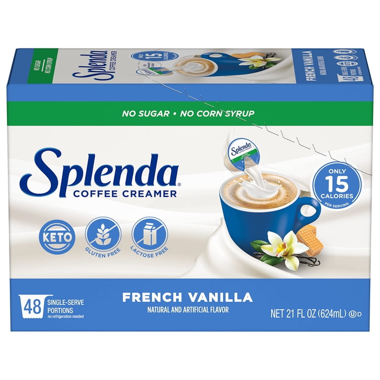 Splenda, Coffee Creamer Cups, 48 Count, French Vanilla - Walmart.com