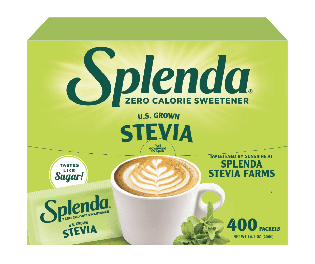Splenda Stevia Sweetener Packets - 400CT