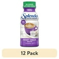 (12 pack) Splenda Sugar Free, Low Calorie Sweet Cream Coffee Creamer, 8