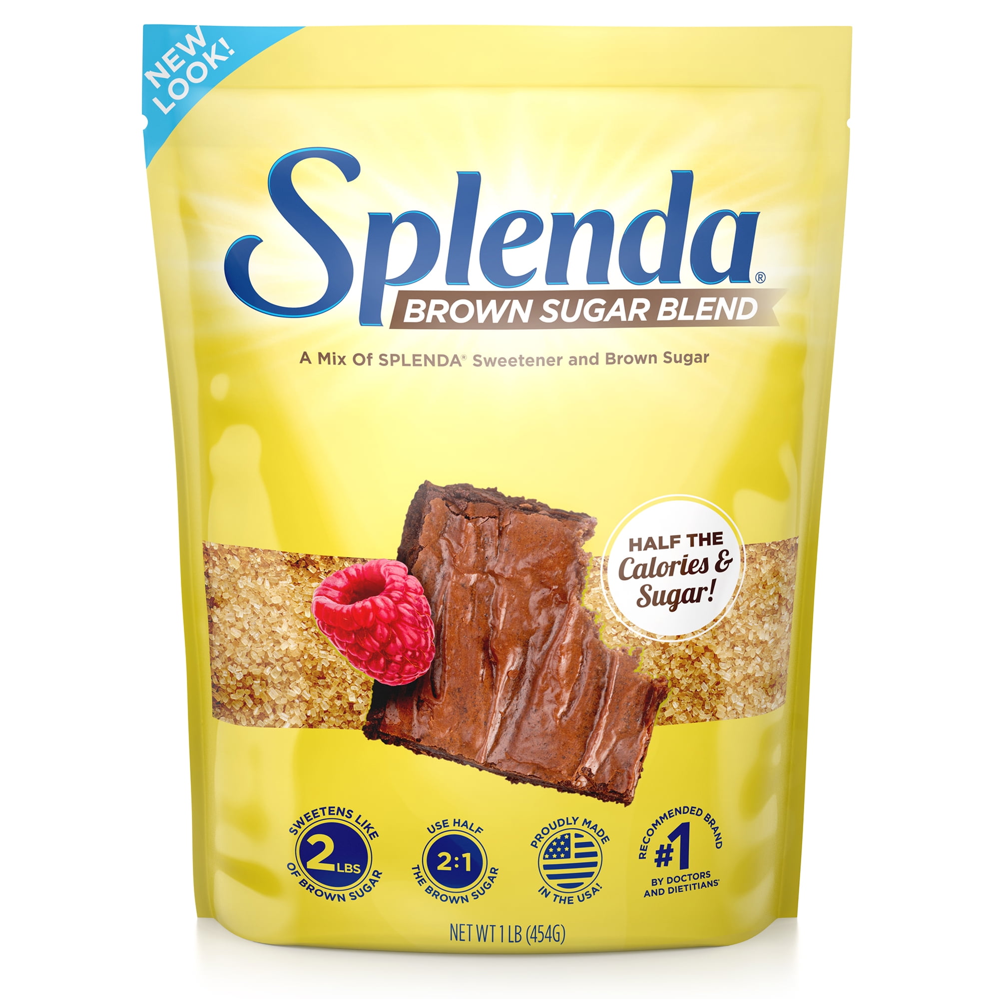 Splenda Sweetener with Brown Sugar Blend, 16 oz Carton Box