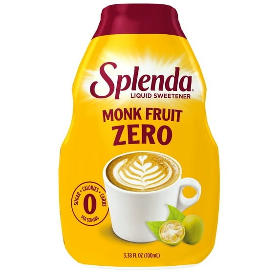 Splenda Zero Monk Fruit Zero Calorie Liquid Sweetener 3.38 fl. oz.