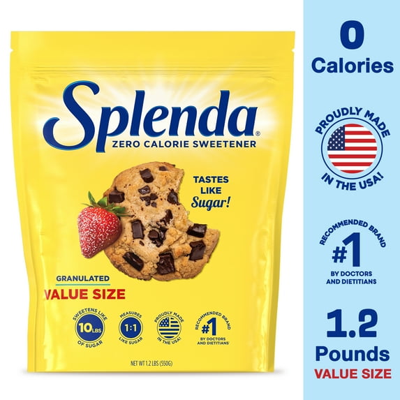 Splenda Granulated Sweetener, 19.4 Oz
