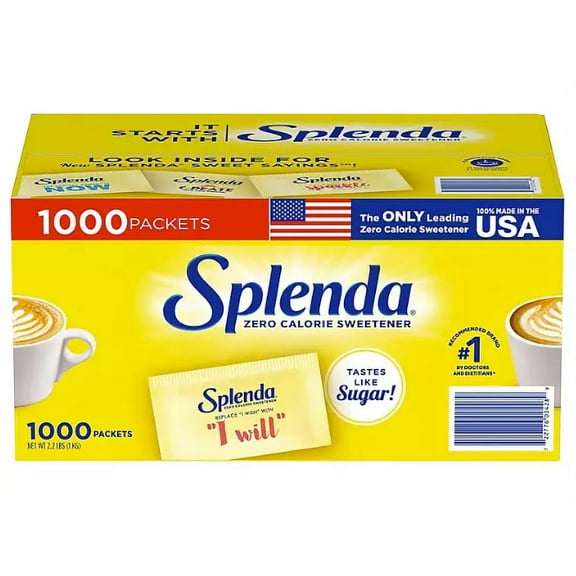 Splenda Zero Calorie Sweetener Packets (1,000 ct.)