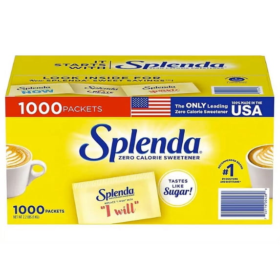 Splenda Zero Calorie Sweetener Packets (1,000 ct.)