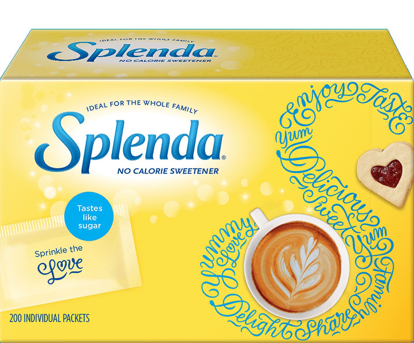 Splenda Stevia Sweetener Packets 200CT Walmart com Splenda Stevia Sweetener Packets 200CT Walmart com
