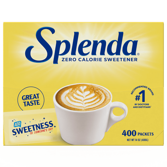 Splenda Zero Calorie Sweetener, Sugar Substitute Packets - 400 Ct.
