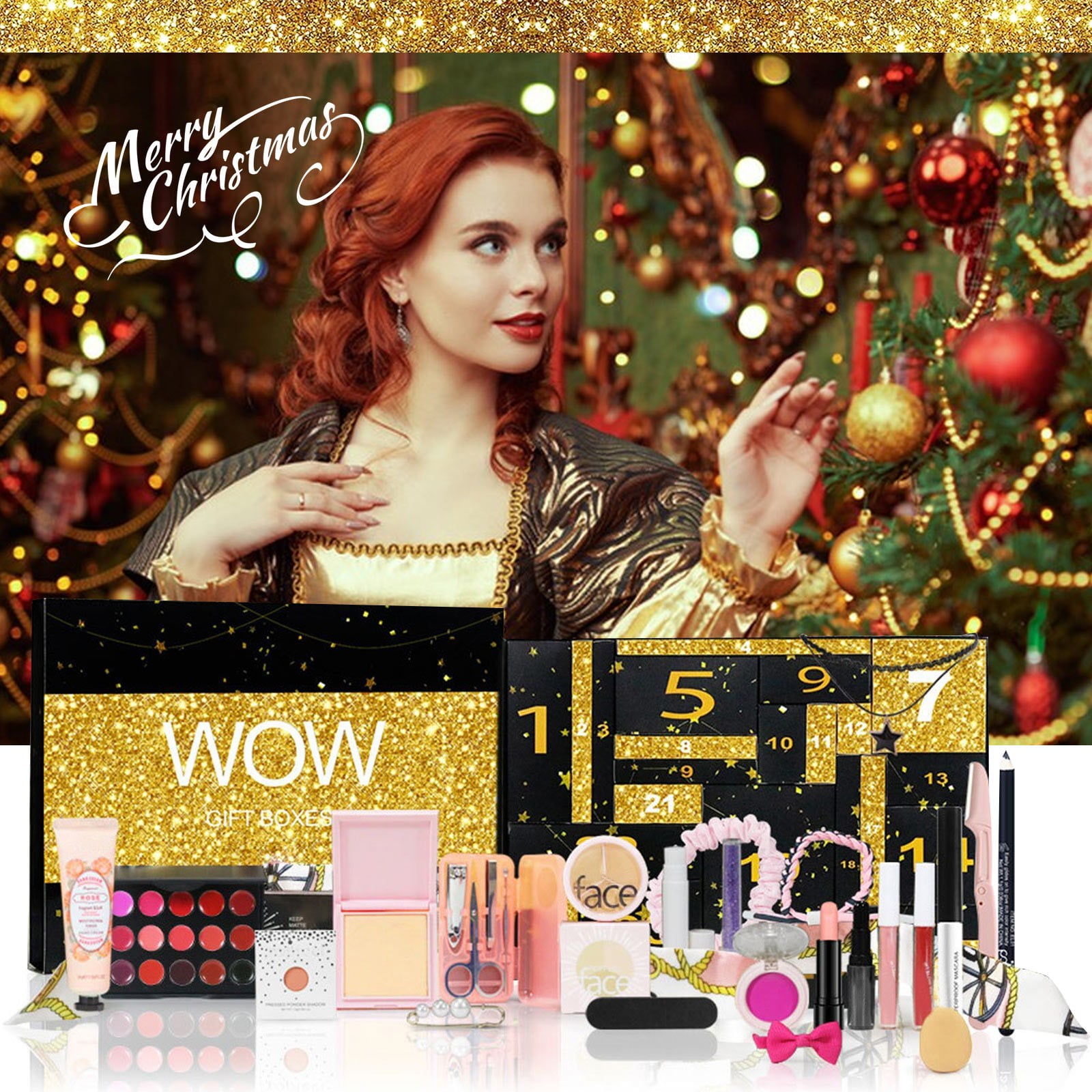 Splendid 24 Days Christmas Beauty Advent Calendar 2024 Full Kit of