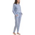 thumbnail image 1 of Splendid Ladies' 2-piece Lounge Set Blue, S, 1 of 4