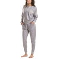 thumbnail image 1 of Splendid Ladies' 2-piece Lounge Set Gray, M, 1 of 4
