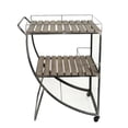 thumbnail image 1 of Splendid Metal & Wood Tea Cart, Brown, 1 of 2