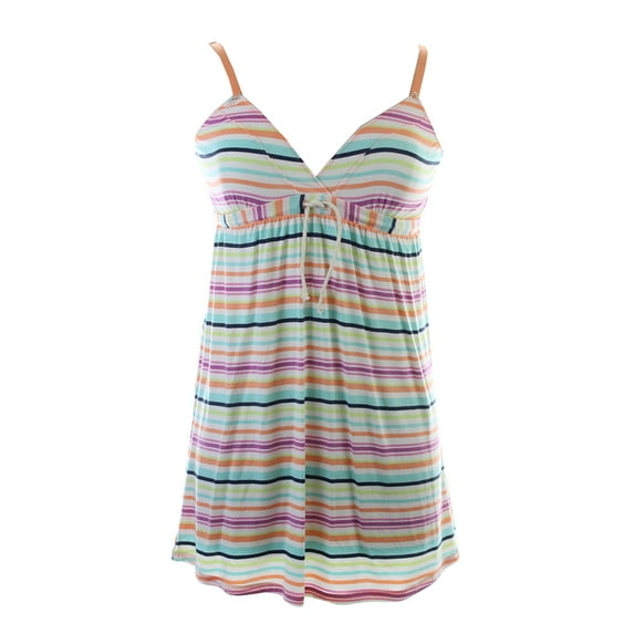 Splendid Multi Empire Waist Drawstring Chemise S