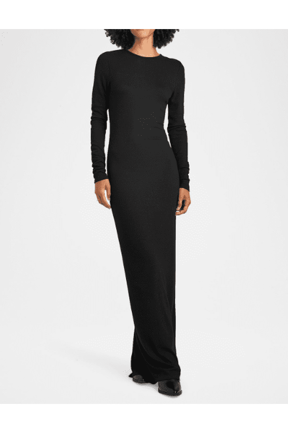 Women's Black Isabella Shimmer Dress, S