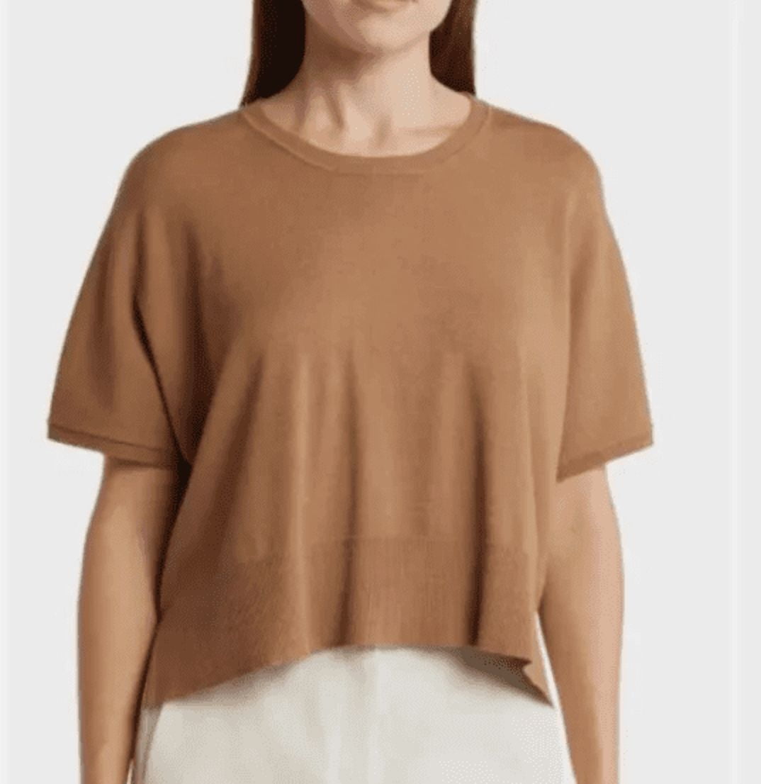 Splendid T-Shirt Donna A Maniche Corte Girocollo Costinata: Basic E Morbida