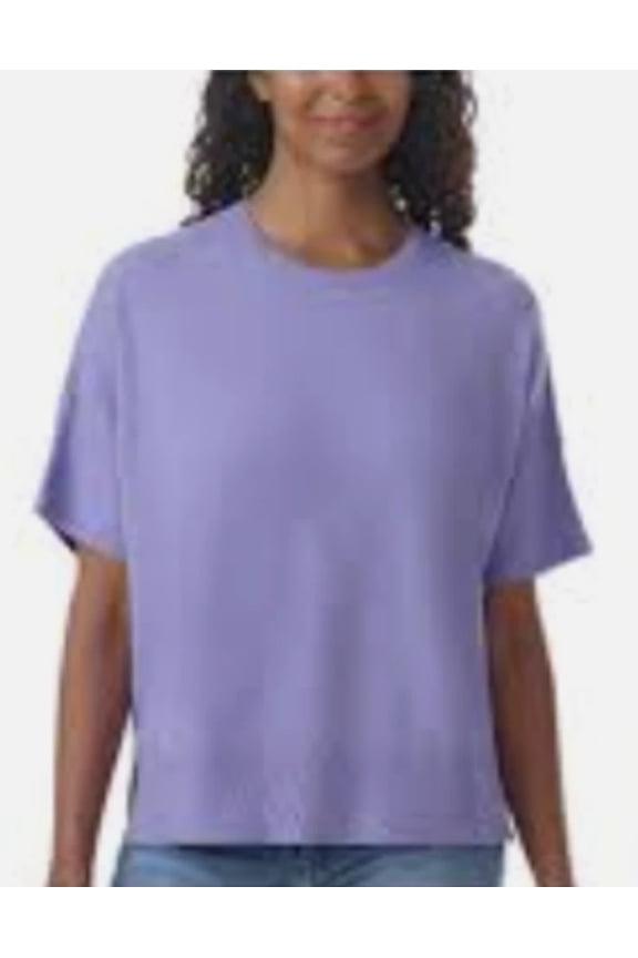 Women's Short Sleeve Sweater Size Large. Blue