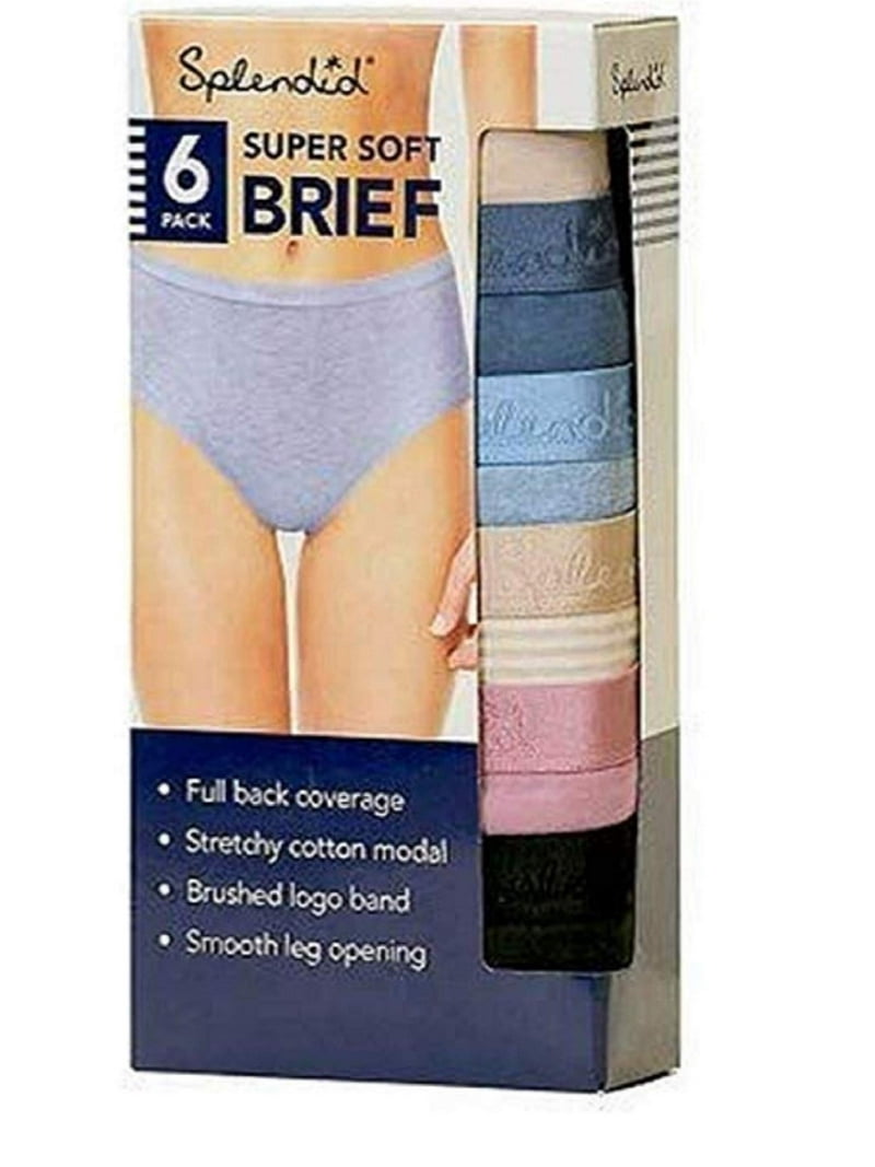 Splendid Women's Super Soft, Fitting Brief Underwear Panty