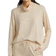 thumbnail image 1 of Splendid Women's Ultra Soft Leopard Print Cowl Neck Pullover Top Sweatshirt, 1 of 6