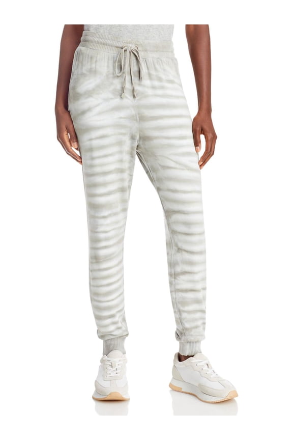 Womens Journey Ribbed Trim Knit Jogger Pants