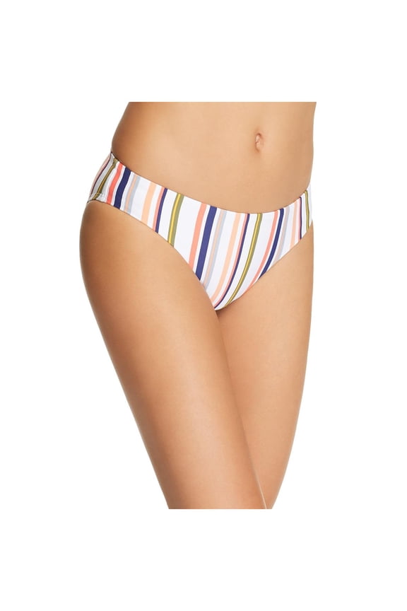 Womens Line Up Striped Hipster Swim Bottom Separates
