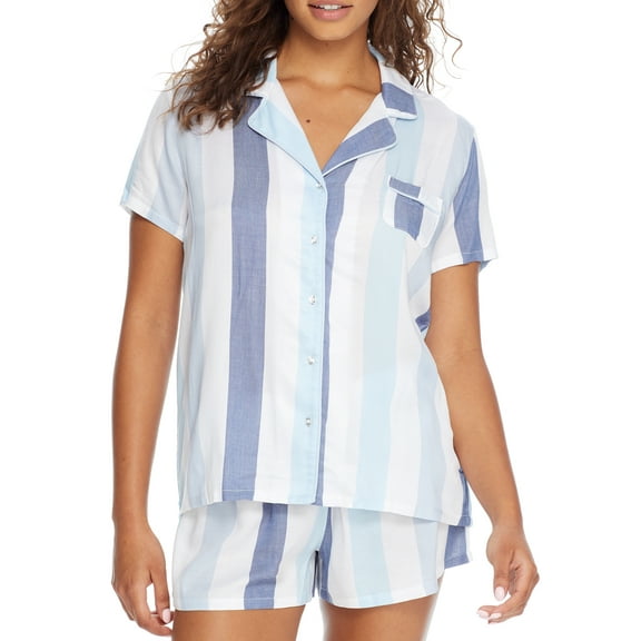 Splendid Womens Skyline Stripe Woven Pajama Set Style-R87D023