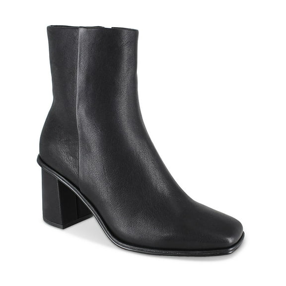 Splendid Womens Vale Leather Zipper Ankle Boots