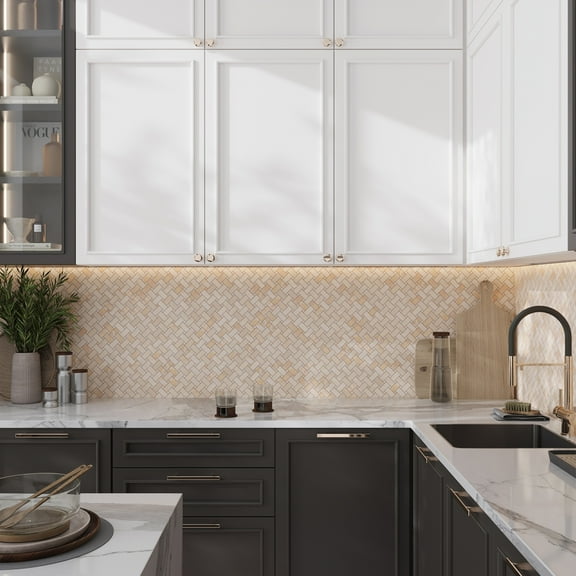 Splendor 11.81 in. x 11.81 in. Matte Pink Porcelain Mosaic Wall and Floor Tile (4.84 sq. ft./case) (5-pack)