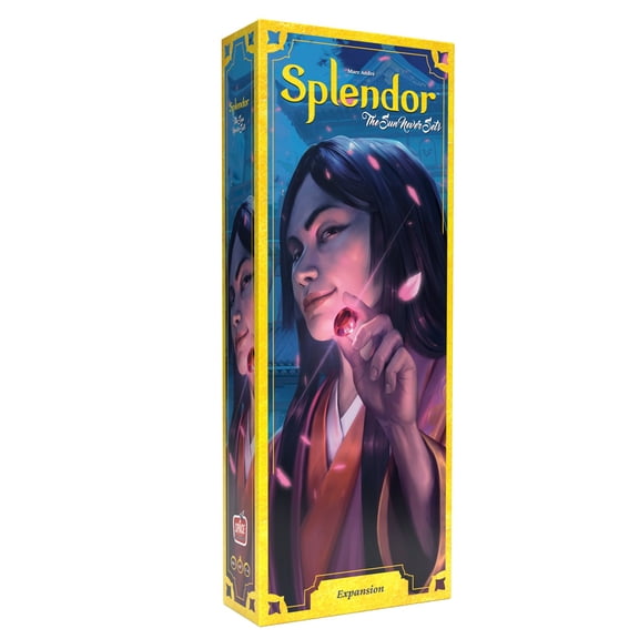 Splendor: The Sun Never Sets Strategy Board Game Expansion for Ages 10+, from Asmodee
