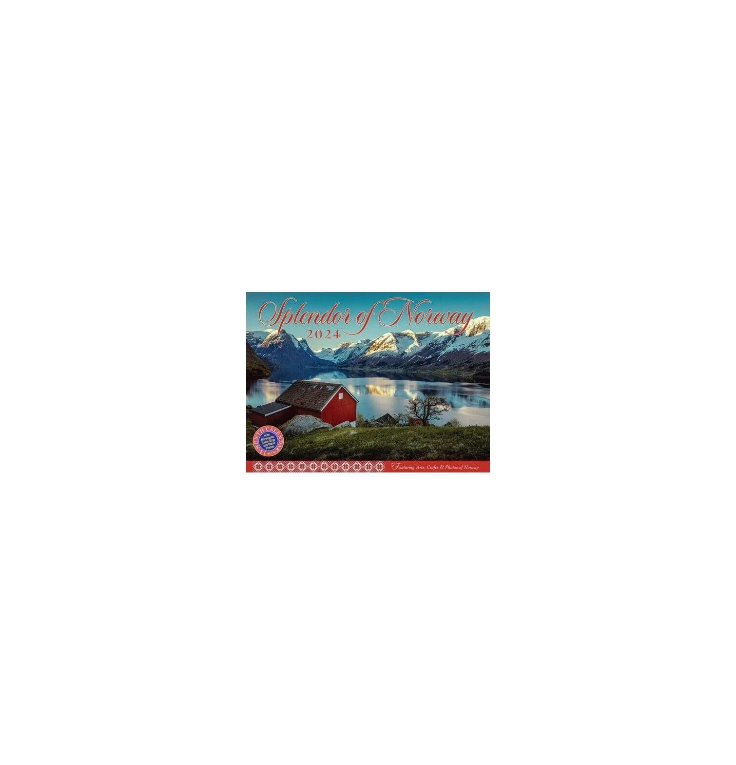 Splendor of Norway 2025 Wall Calendar