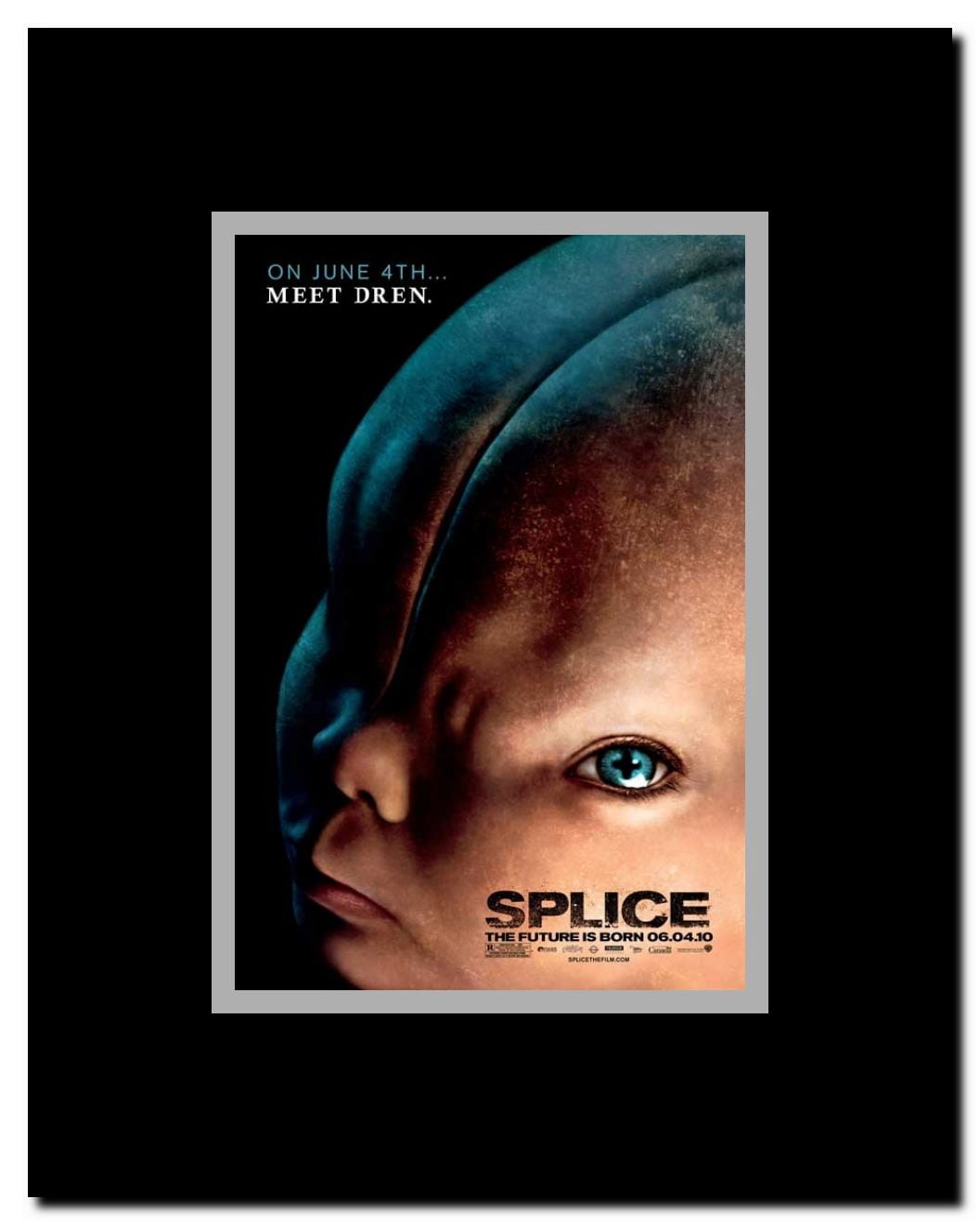 Splice Framed Movie Poster