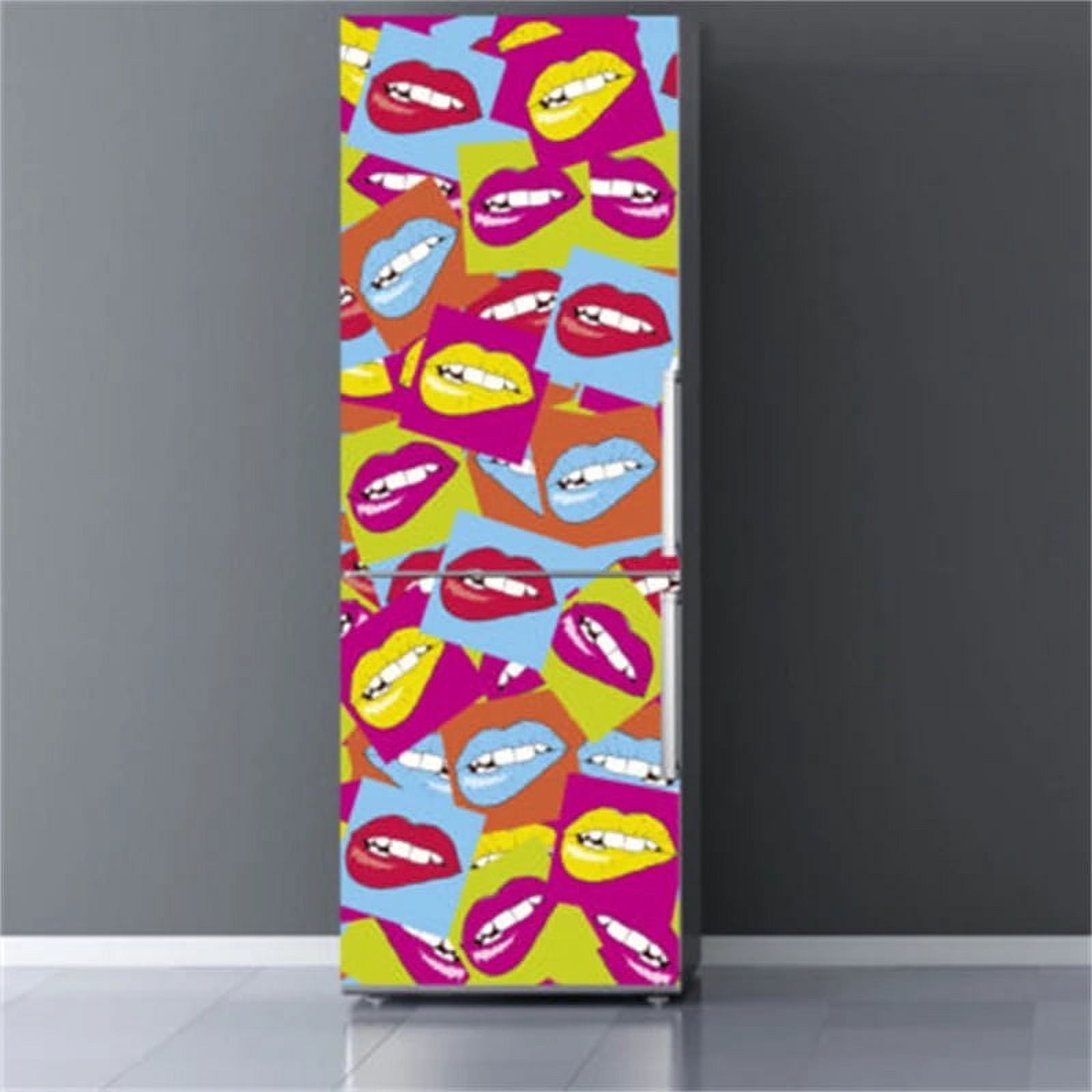 Splice Sticker Splice Graffiti 3D Fridge Sticker Mural Waterproof Removable Hippies ...
