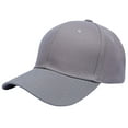 thumbnail image 1 of Splice Hat Adjustable Washed Hole Casual Unisex Denim Cap Baseball Visors, 1 of 4