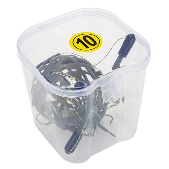 Splihome 1 Pcs Spot Four Silver Carp Sample Cage My Explosion Hook Group Iseni Line Group Fishing Flip Plate Hook String Hook