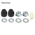 thumbnail image 1 of Splihome 1 Set E-Bike Hub Motor Axle 12Mm/14Mm Lock Nut/Lock Washer/Nut Cover，14mm front, 1 of 10