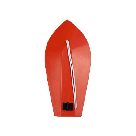 Splihome 1 X Diver Plate Red Special Plastic Adjustable Weight Fishing Diving Board Trolling Tool Artificial Bait Diver Plate Part,10#(300Mm) Orange and White