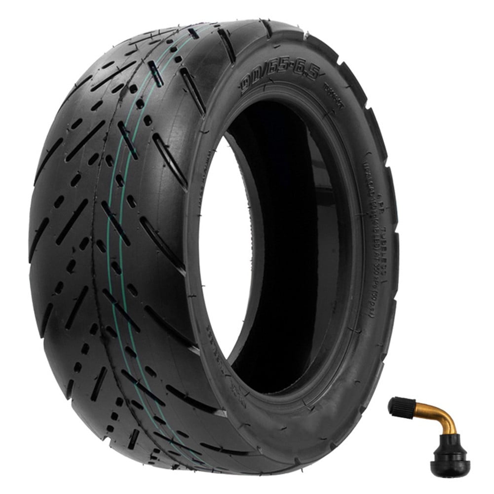 MZBZYU 90/65-6 Tubeless Fat Tire - 10-Inch Thickened Go-Kart/ Scooter Tire, Wear-Resistant & Puncture-Proof